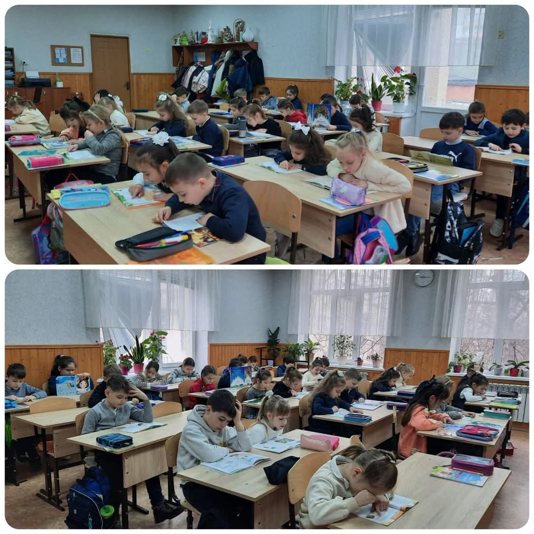 Toată școala citește- Lectura ne ajută să visăm, să învățăm și să decoperim lumea cu ochi curioși. 14  februarie 2025